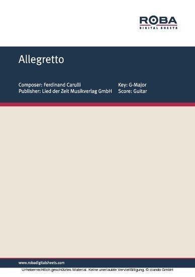 Allegretto main product photo