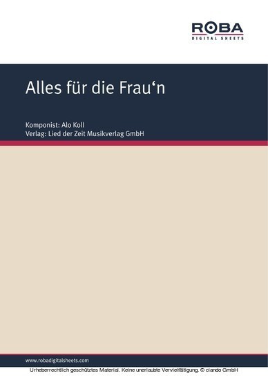 Alles für die Frau'n main product photo