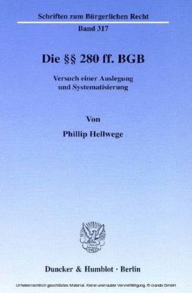 Die 280 ff. BGB.