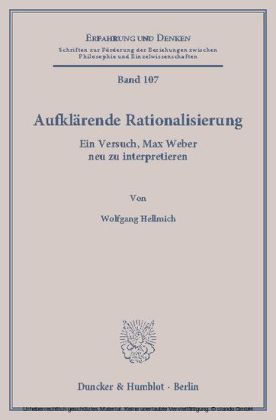 Aufklärende Rationalisierung.