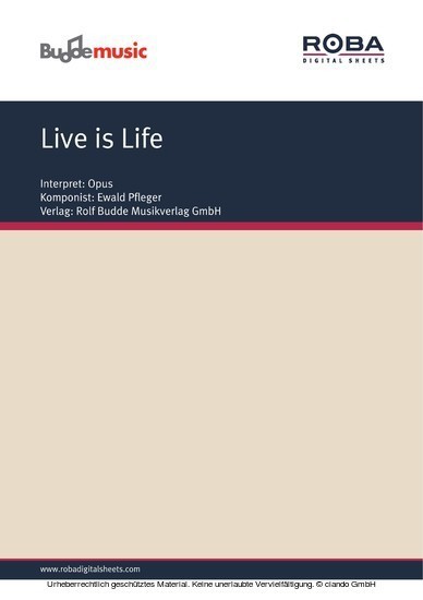 Live is Life main product photo
