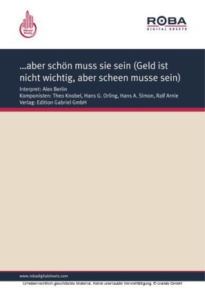 ...aber schön muss sie sein (Geld ist nicht wichtig, aber scheen musse sein)