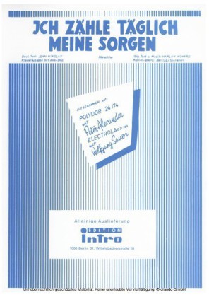 Ich zähle täglich meine Sorgen