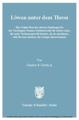 Löwen unter dem Thron.