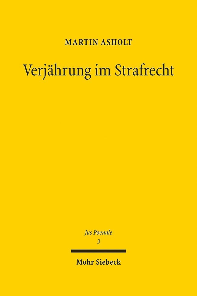 Verjährung im Strafrecht main product photo