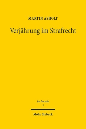 Verjährung im Strafrecht