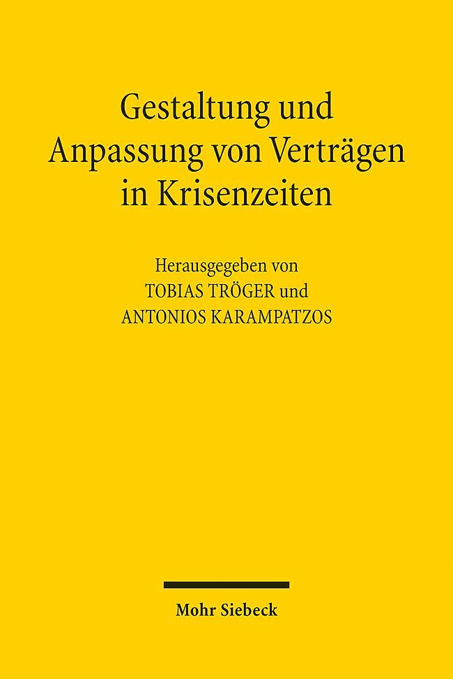 Gestaltung und Anpassung von Verträgen in Krisenzeiten main product photo