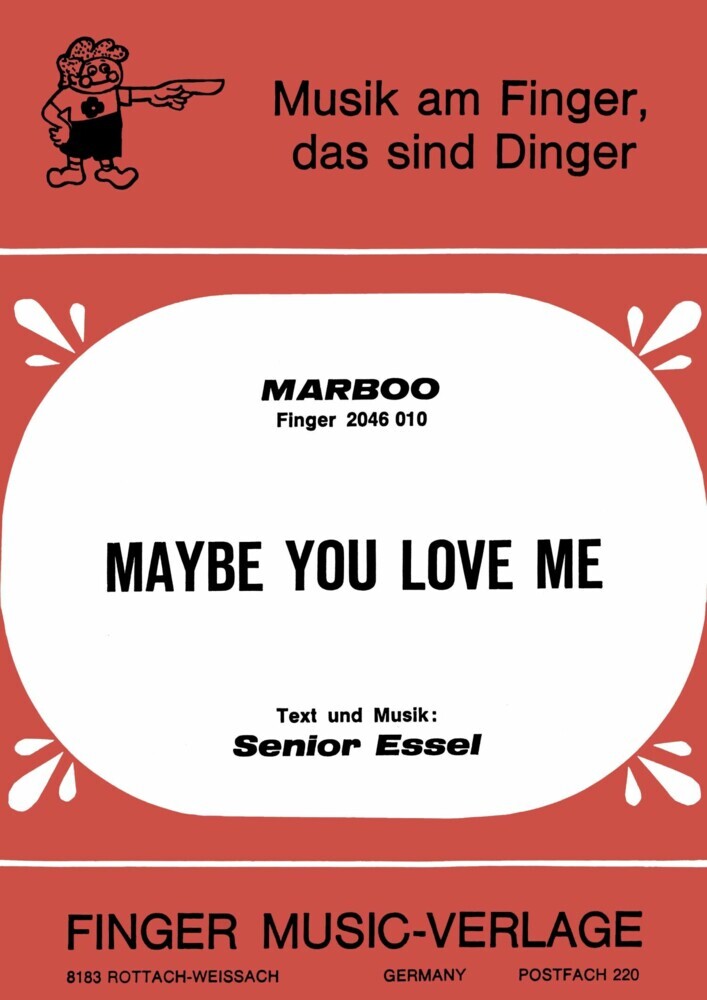 Maybe you love me main product photo
