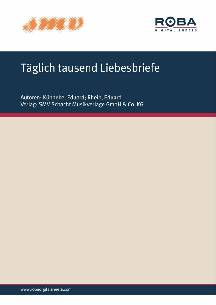 Täglich Tausend Liebesbriefe main product photo
