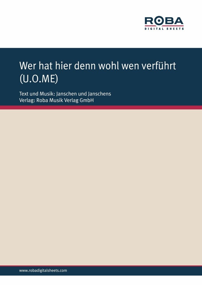 Wer hat hier denn wohl wen verführt main product photo