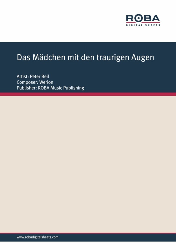 Das Mädchen mit den traurigen Augen main product photo