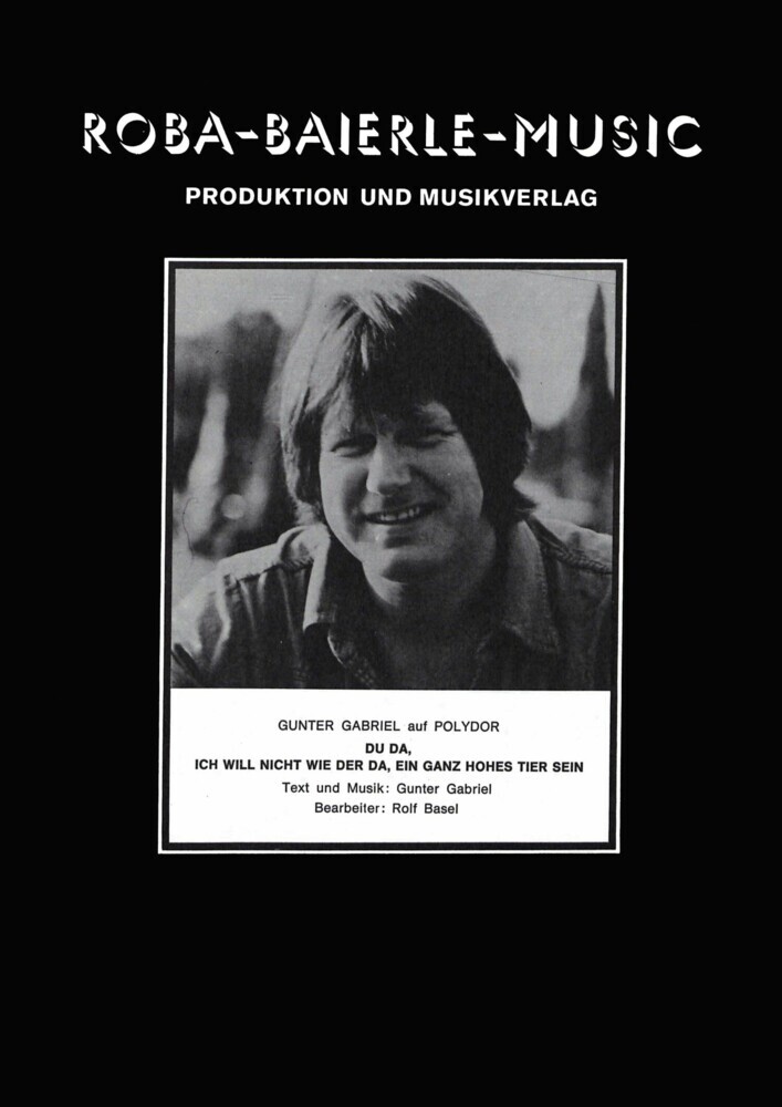 Du da, ich will nicht wie der da, ein ganz hohes Tier sein main product photo