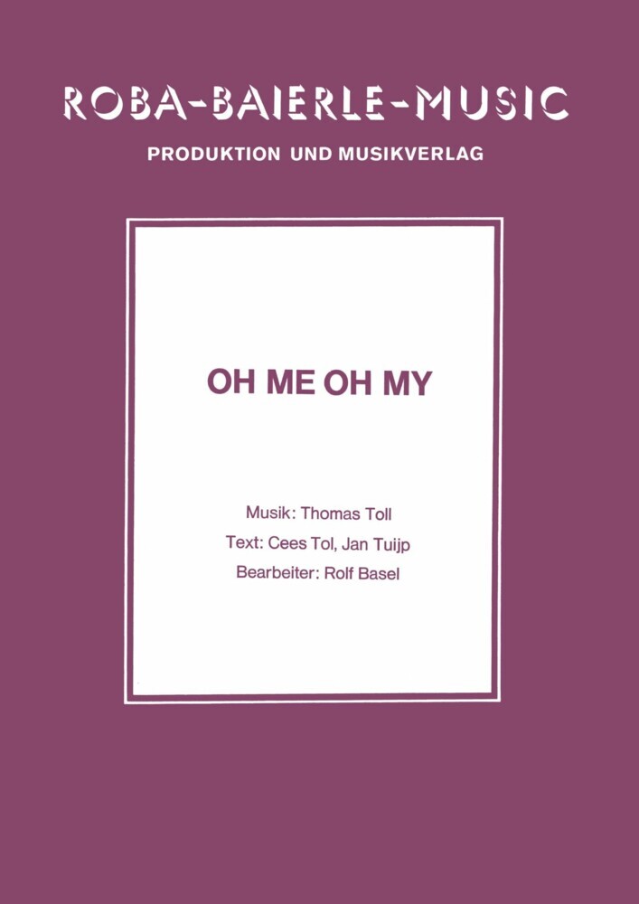 Oh Me Oh My main product photo