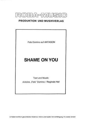 Shame on You