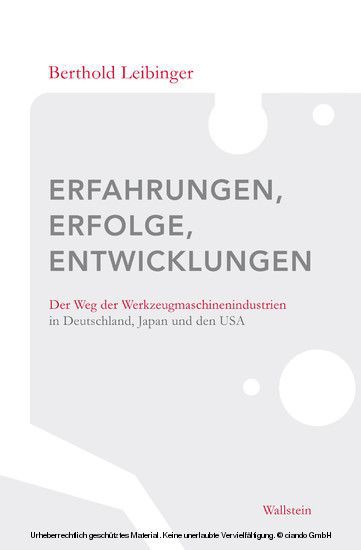 Erfahrungen, Erfolge, Entwicklungen main product photo
