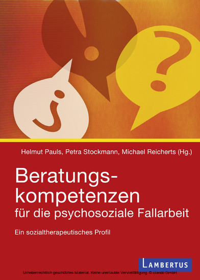Beratungskompetenzen für die psychosoziale Fallarbeit main product photo