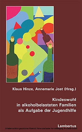 Kindeswohl in alkoholbelasteten Familien als Aufgabe der Jugendhilfe main product photo