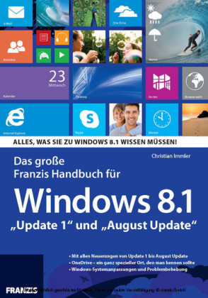 Das große Franzis Handbuch für Windows 8.1