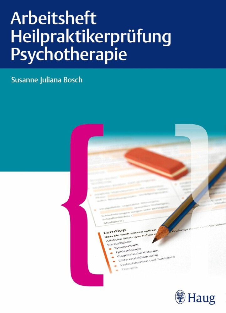 Arbeitsheft Heilpraktikerprüfung Psychotherapie main product photo