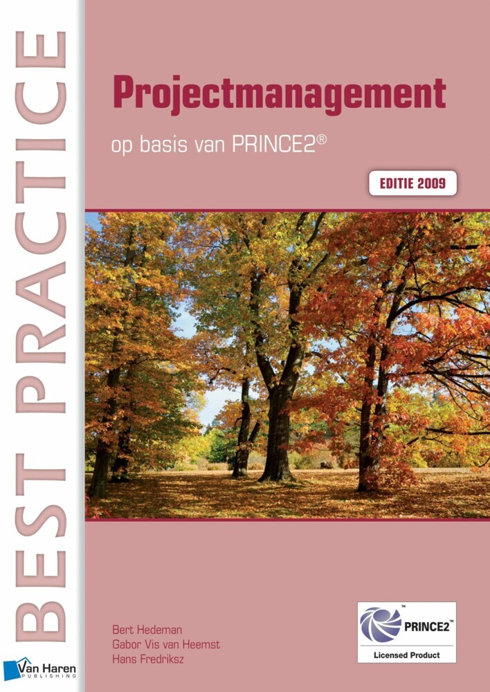 Projectmanagement op basis van PRINCE2® Editie 2009 main product photo