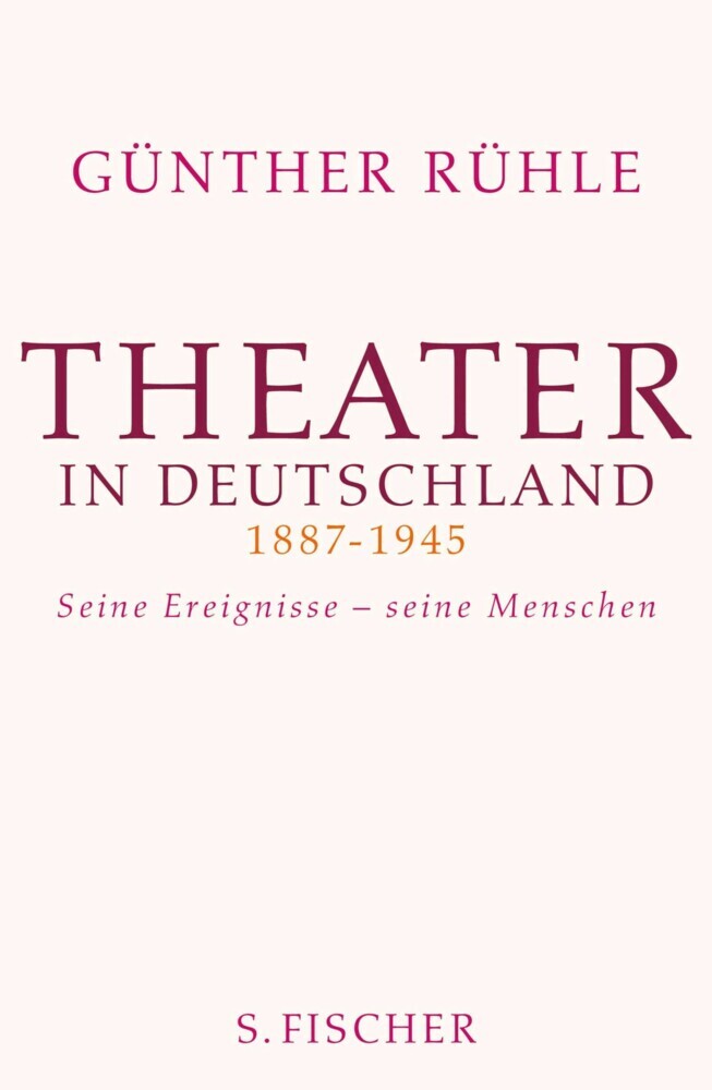 Theater in Deutschland 1887-1945 main product photo