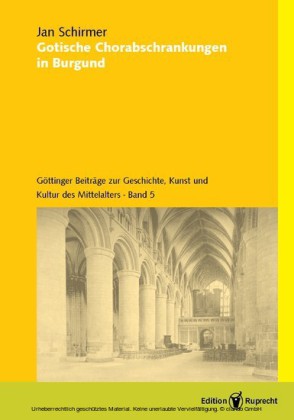 Gotische Chorabschrankungen in Burgund