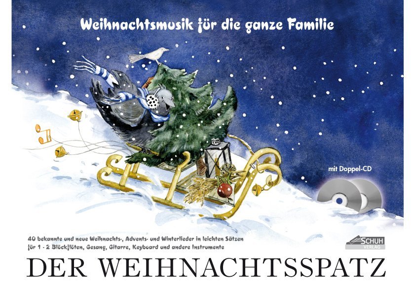 Der Weihnachtsspatz, m. 2 Audio-CDs main product photo