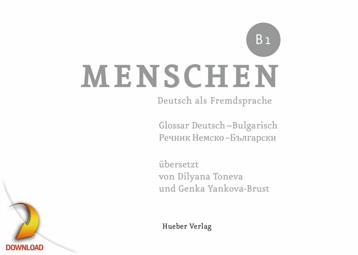 Menschen B1 main product photo