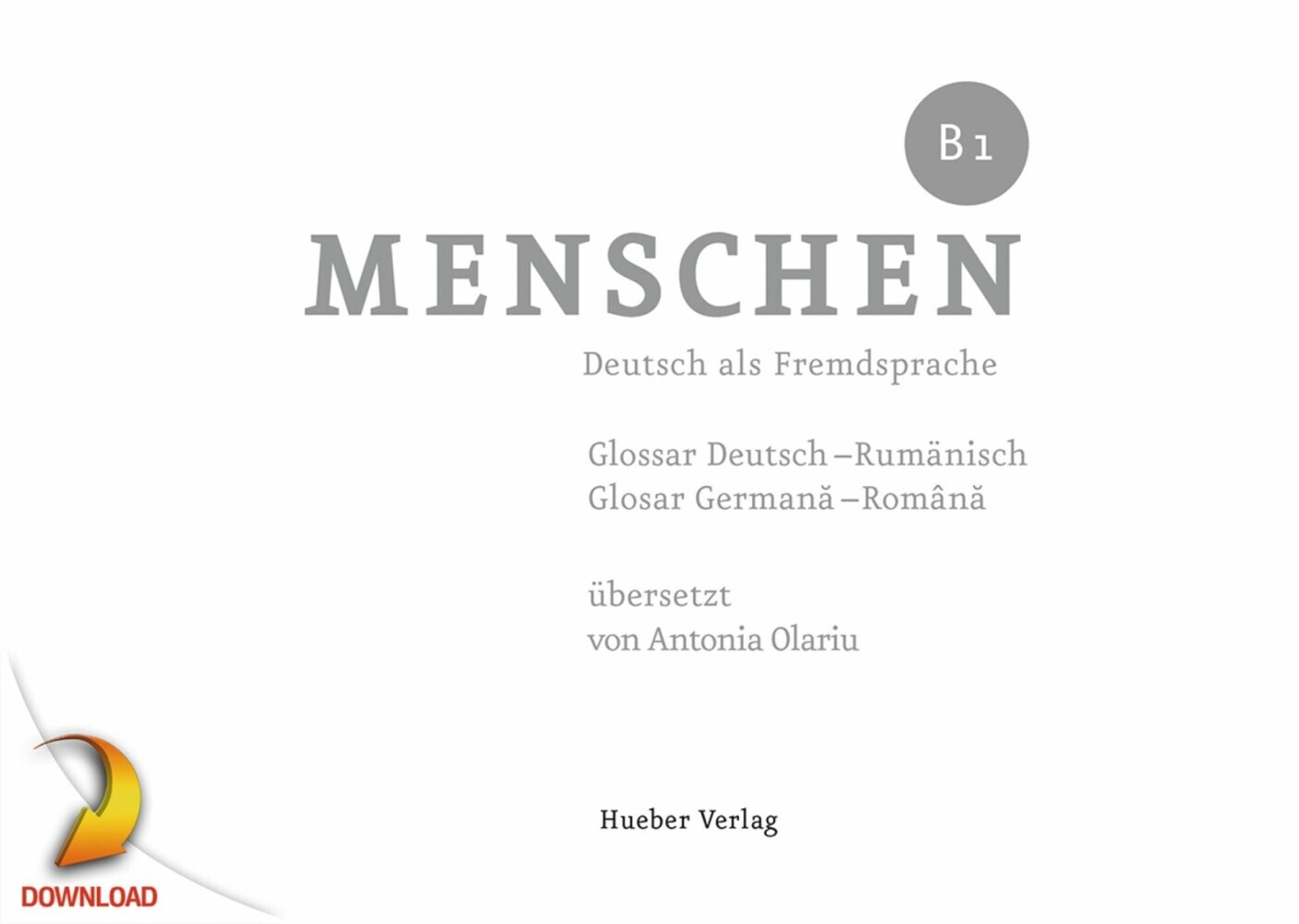 Menschen B1 main product photo