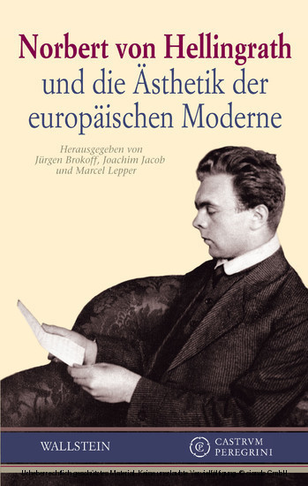Norbert von Hellingrath und die Ästhetik der europäischen Moderne main product photo