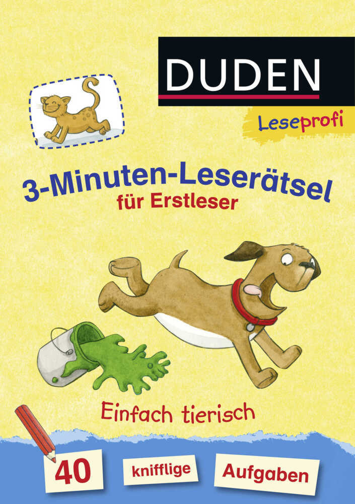 3-Minuten-Leserätsel für Erstleser: Einfach tierisch main product photo