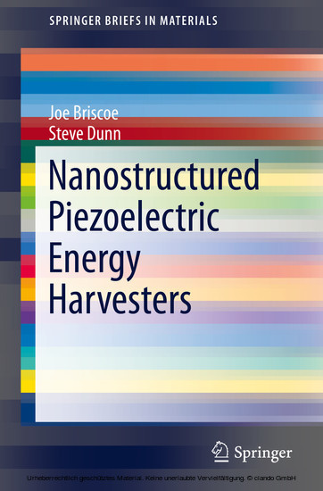 Nanostructured Piezoelectric Energy Harvesters main product photo