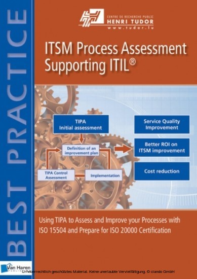 ITSM Process Assessment Supporting ITIL (TIPA) main product photo