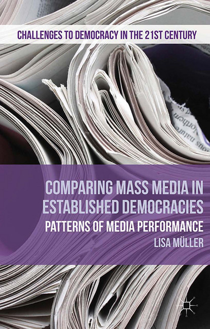 Comparing Mass Media in Established Democracies main product photo
