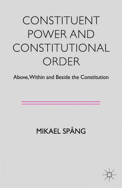 Constituent Power and Constitutional Order main product photo