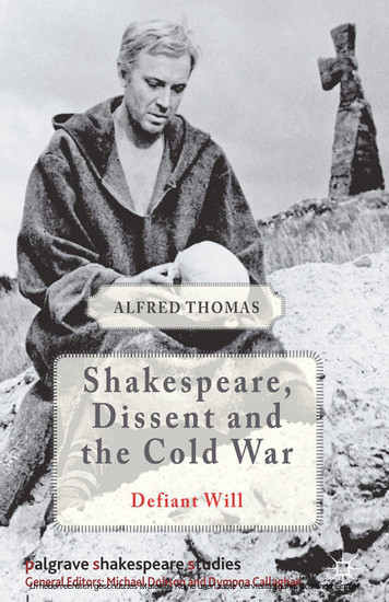 Shakespeare, Dissent and the Cold War main product photo