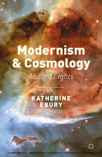 Modernism and Cosmology main product photo