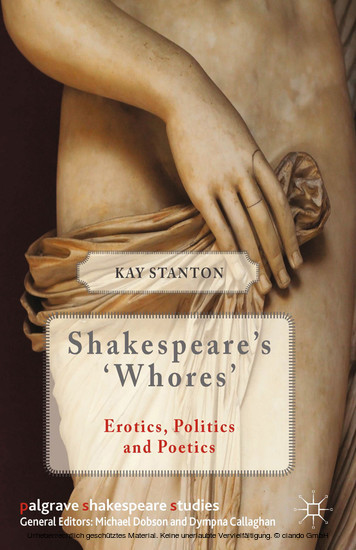 Shakespeare's 'Whores' main product photo