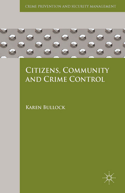 Citizens, Community and Crime Control main product photo