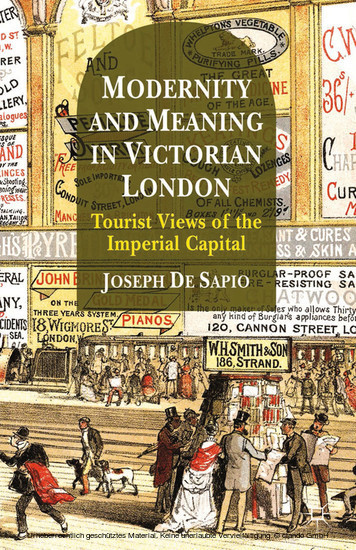 Modernity and Meaning in Victorian London main product photo