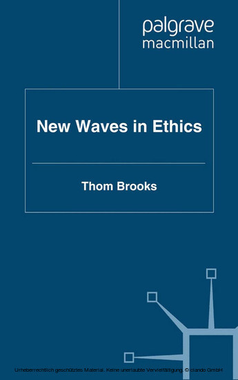 New Waves in Ethics main product photo