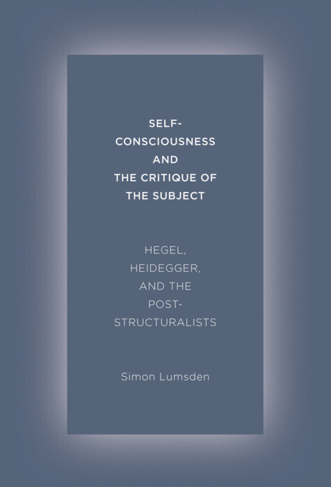 Self-Consciousness and the Critique of the Subject main product photo