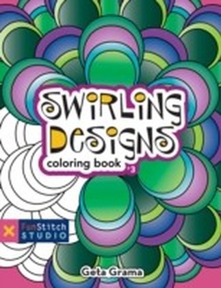 Swirling Designs Coloring Book