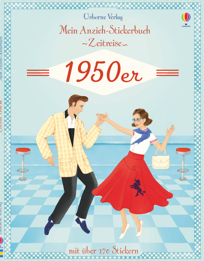 Mein Anzieh-Stickerbuch Zeitreise: 1950er main product photo