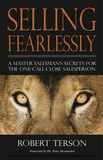 Selling Fearlessly main product photo