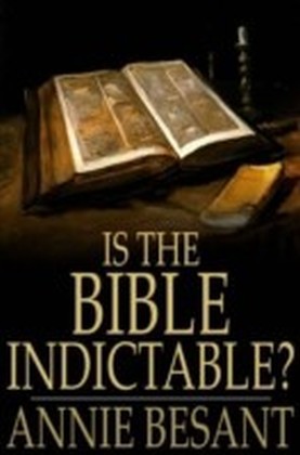 Is the Bible Indictable? main product photo