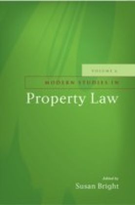 Modern Studies in Property Law - Volume 6