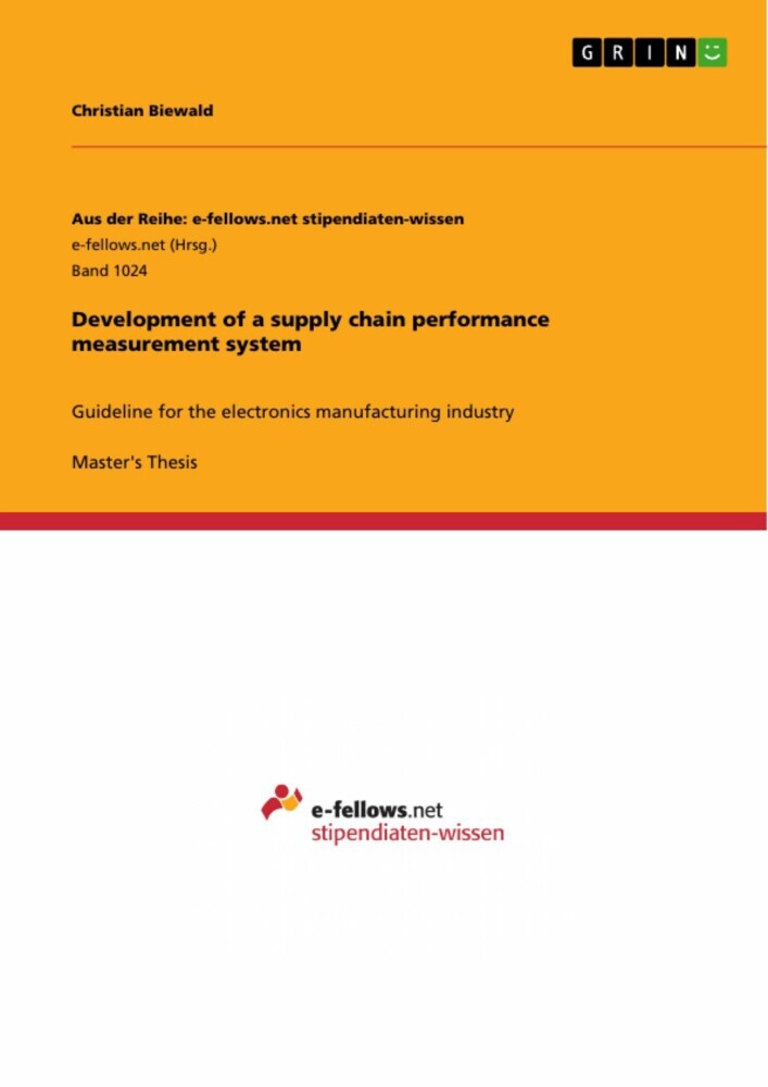 Development of a supply chain performance measurement system main product photo