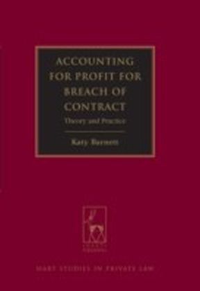 Accounting for Profit for Breach of Contract main product photo