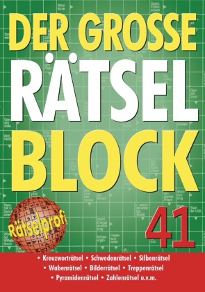 Der große Rätselblock Band 41. Bd.41